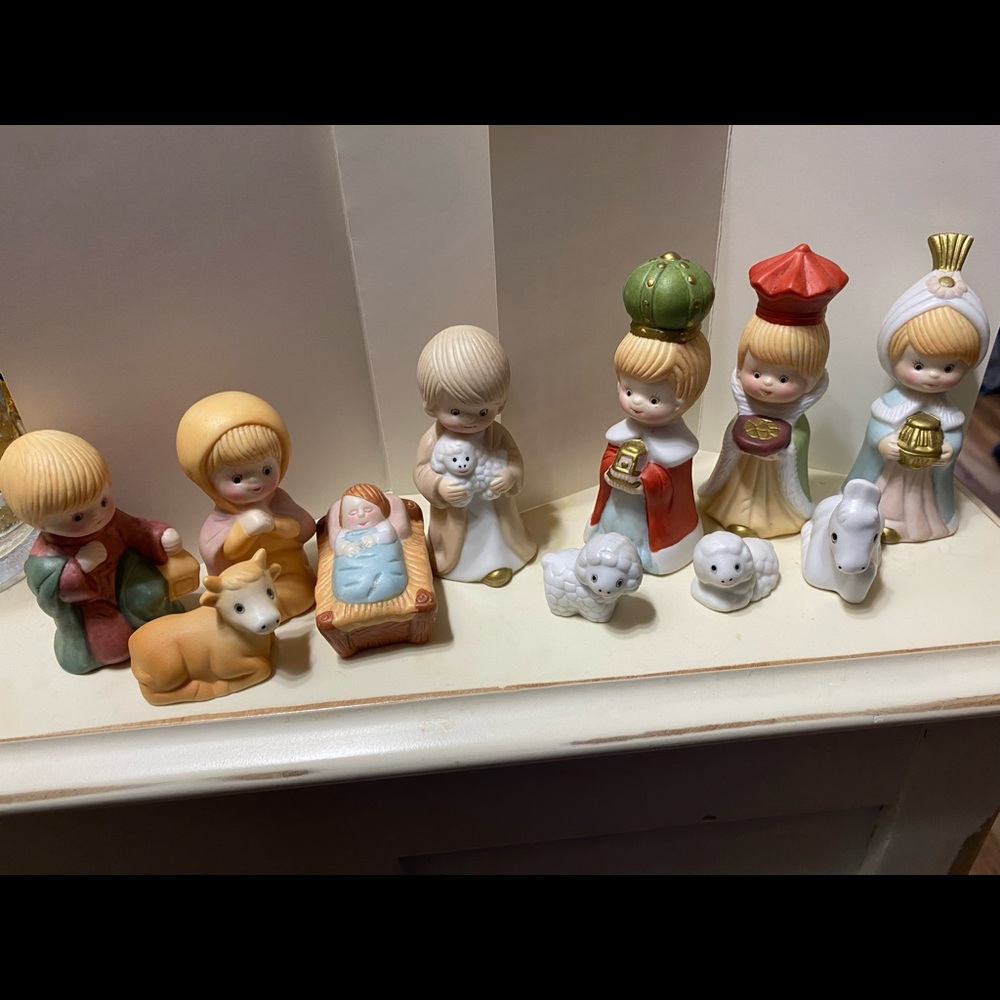 Cute miniature Nativity